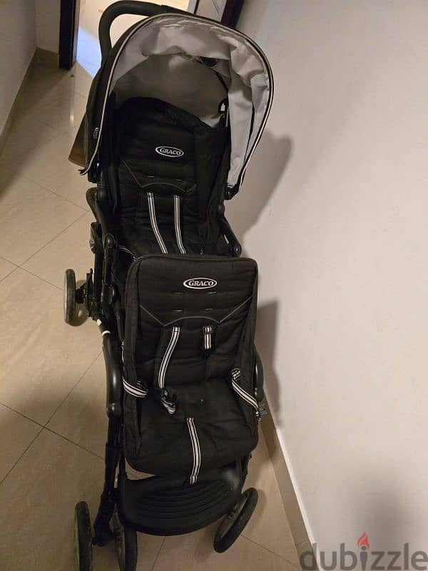 Baby double stroller 1