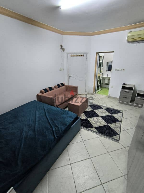 Studio room, bathroom and kitchen furnished in North Ghubrah 4