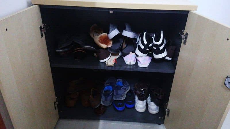 Shoes Cabinet Like New For Sale Price Just. 15 OMR 1