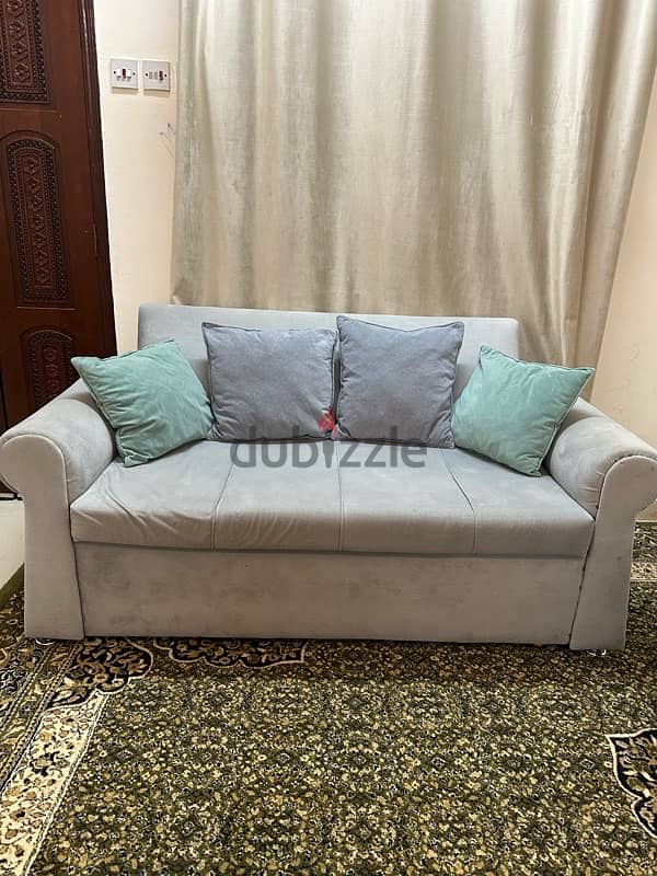 sofa 3 seater with pillows 2