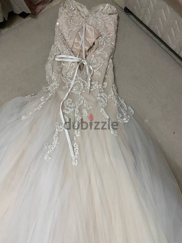 wedding dress size 8-10 9