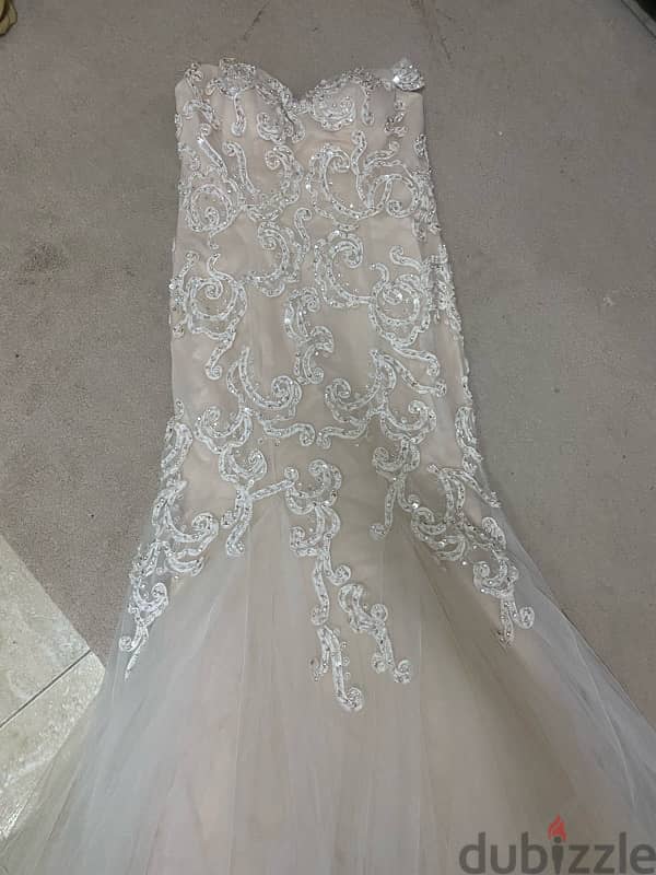 wedding dress size 8-10 11