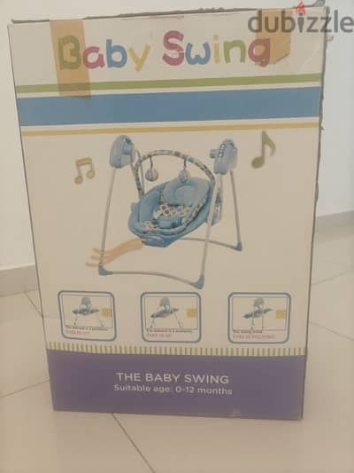 Baby swing( 0-12 months)