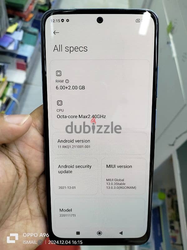 REDMI NOTE 11 128GB 6RAM 2