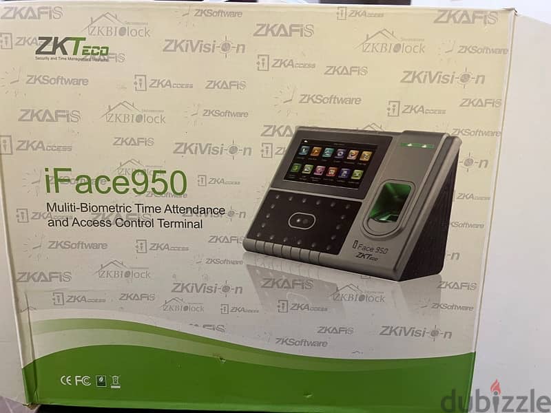 Used IFace950 Biometric Time Attendance Device for Sale 1