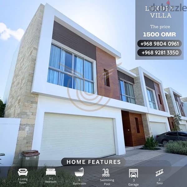 AL MOUJ | BEAUTIFUL FULLY FURNISHED 3+1 BR REEHAN GARDENS VILLA 0