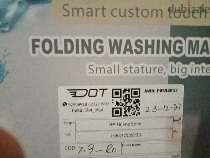 Folding Washing Machine 3