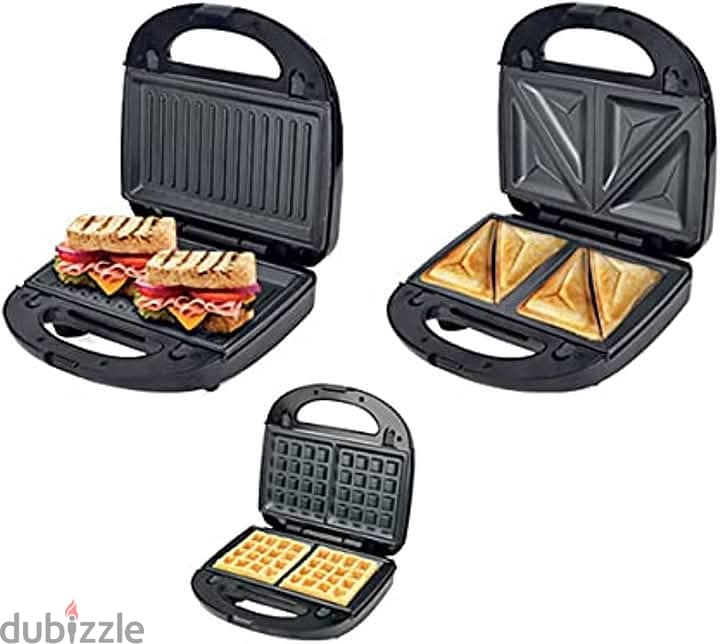 سخان الساندويش الكهربائيSandwich maker G-Ten (3in1) 1