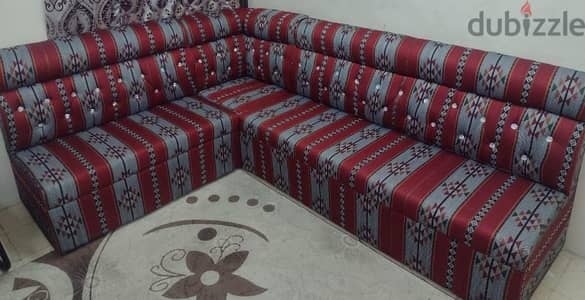 L shape sofa set