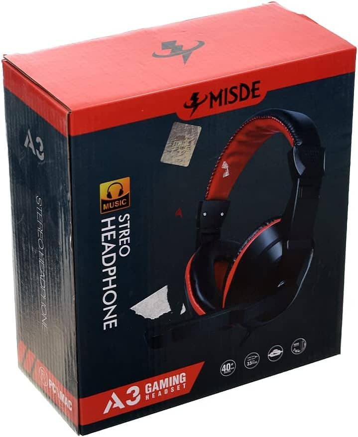 streo headphone a3 gaming ps4/ps5/pc 0