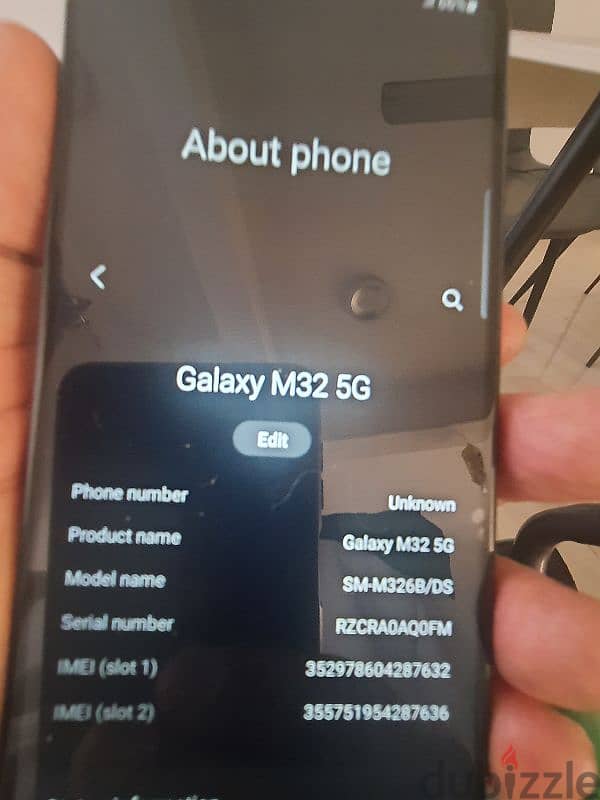 samsung M32 5g rom 128 ram 6 9