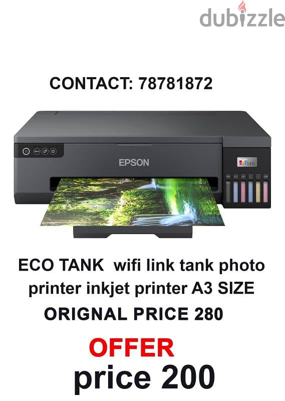 Epson printer A3 0