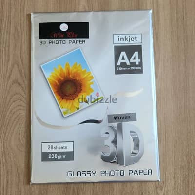 A4 GLOSSY PHOTO PAPER