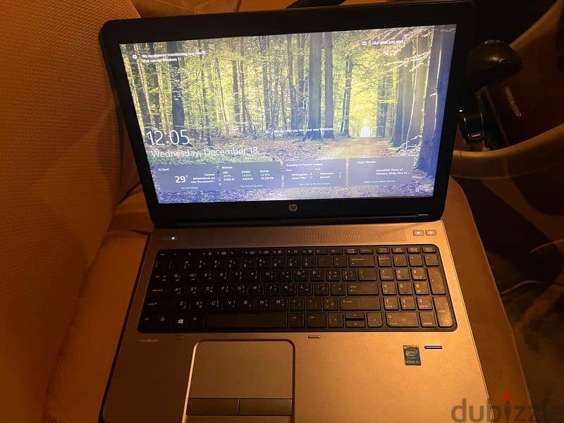 Laptop HP used like new - لابتوب نظيف كانه وكاله. شوف الوصف 0