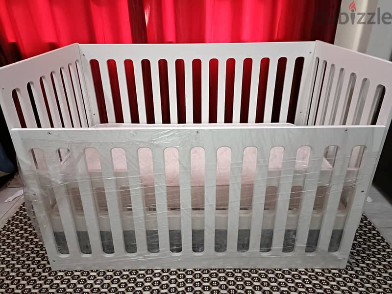 Juniors 3 in 1 Convertible Crib (Almost new) 2