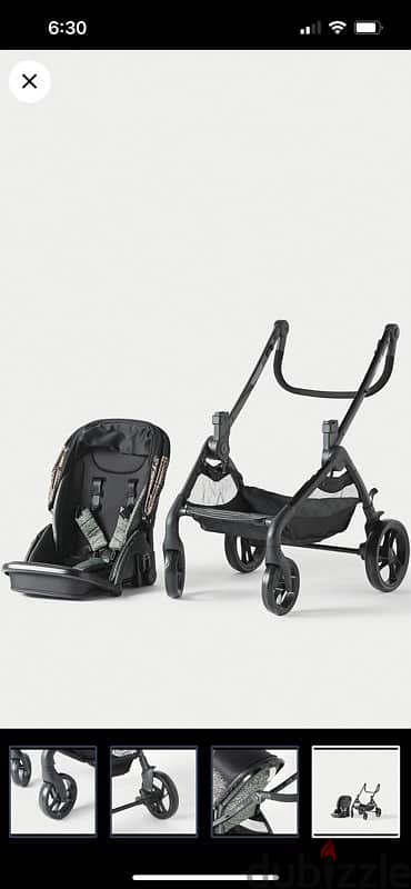 Giggles Casual Stroller With Canopy 3