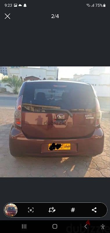 Kia Daihatsu 2009 available for rent on monthly basis or more 1