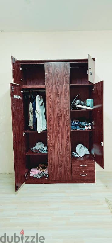 3 door cupboard == contact: 78068158 4