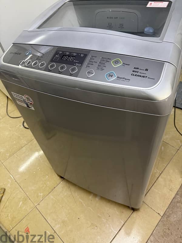 daewoo 15kg washing machine for sal 0