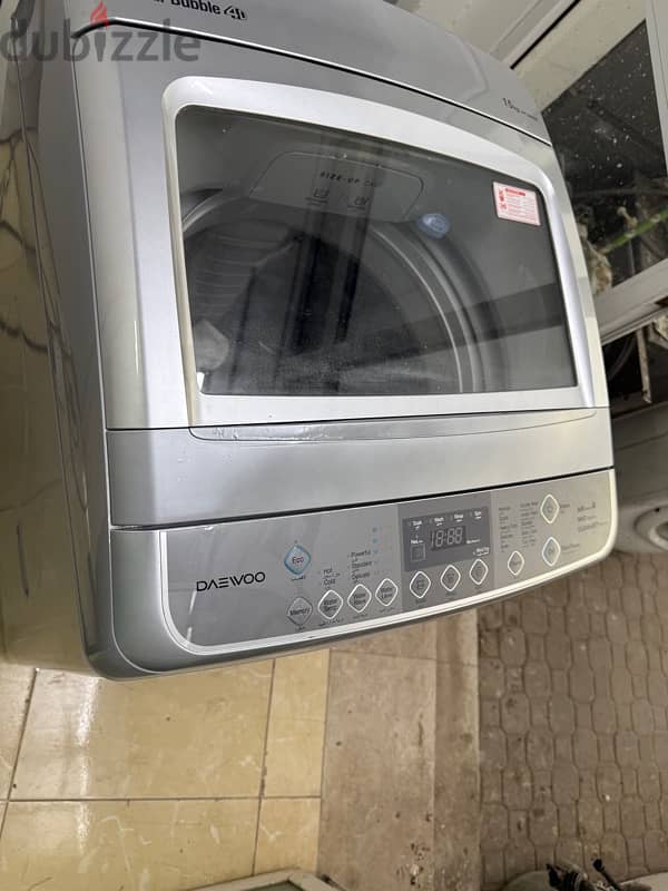 daewoo 15kg washing machine for sal 5