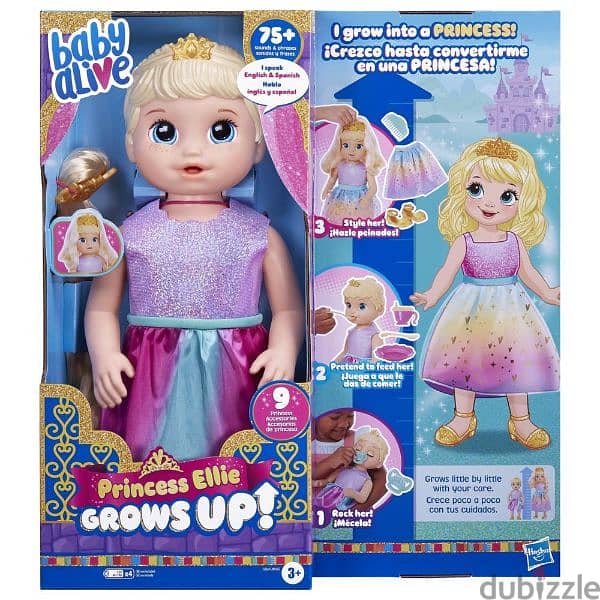 BABY ALIVE PRINCESS ELLIE(BRAND) 0