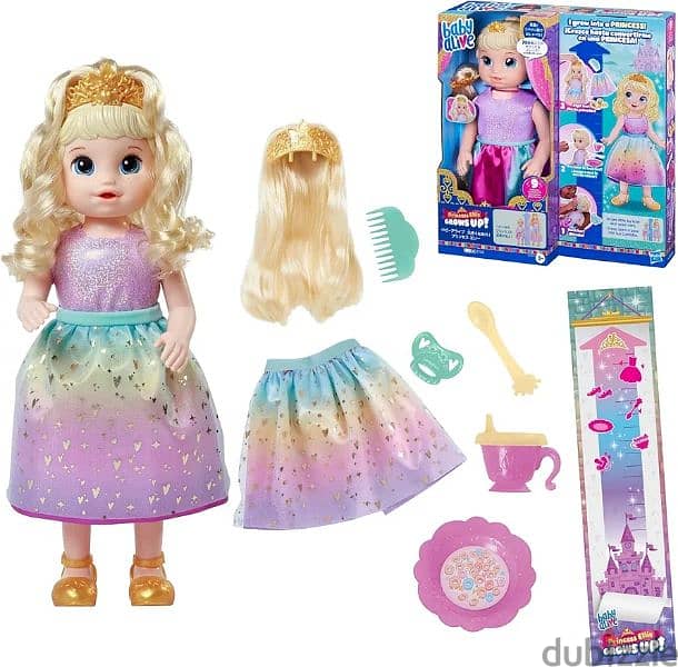 BABY ALIVE PRINCESS ELLIE(BRAND) 8