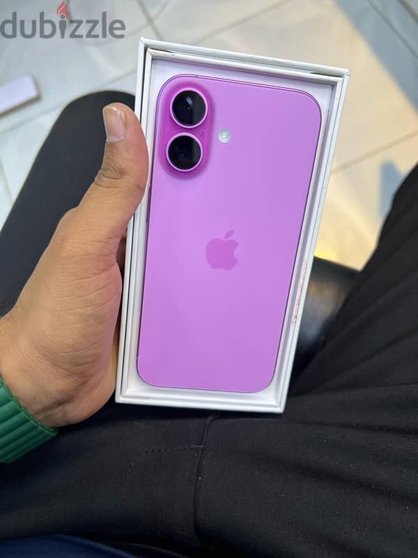 I phone 16 256gb pink colour 6