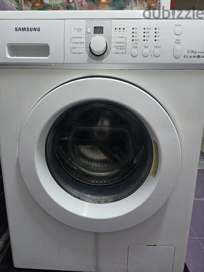 Washing machine white diamond