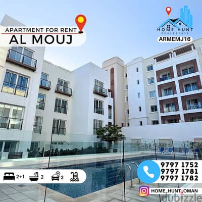 AL MOUJ | AMAZING 2+1 BR APARTMENT FOR RENT