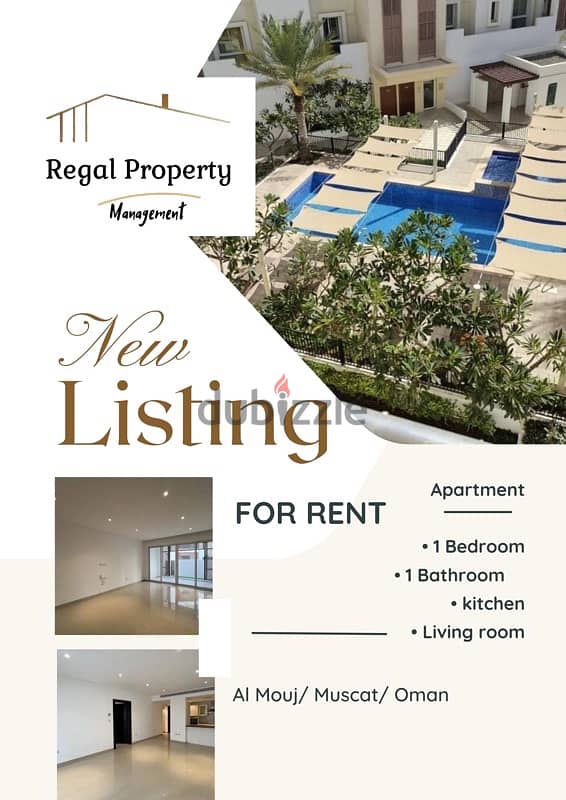 **Stunning 1-Bedroom Apartment for rent 0