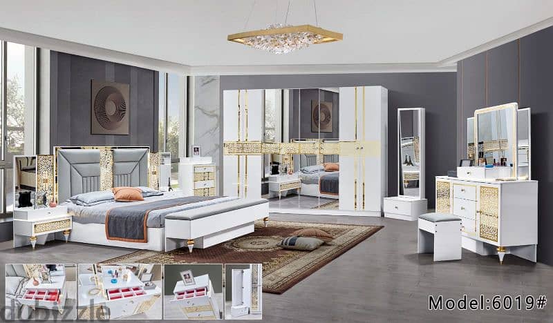 BEDROOM FURNITURE LUXURIOUS 2