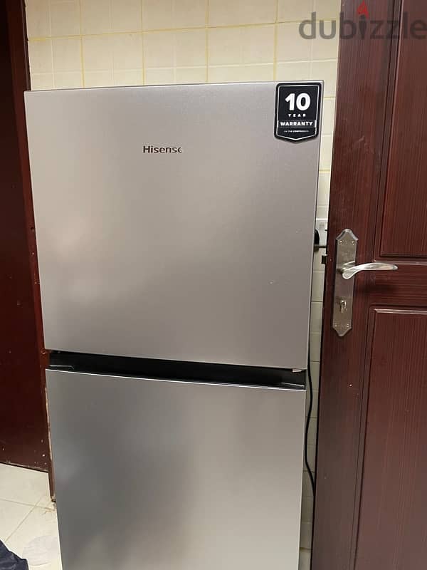 Hisense Double Door new like fridge for Sale 1