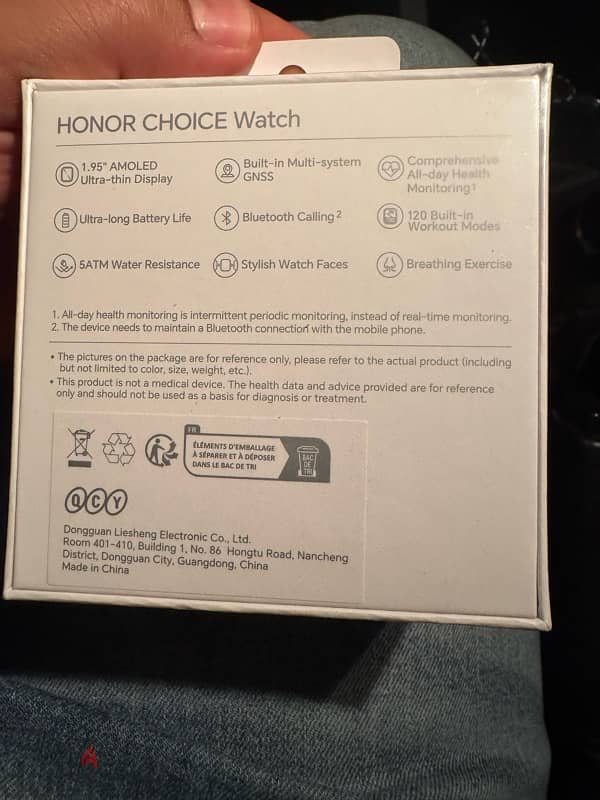 honor samrt watch & wireless headphones 1