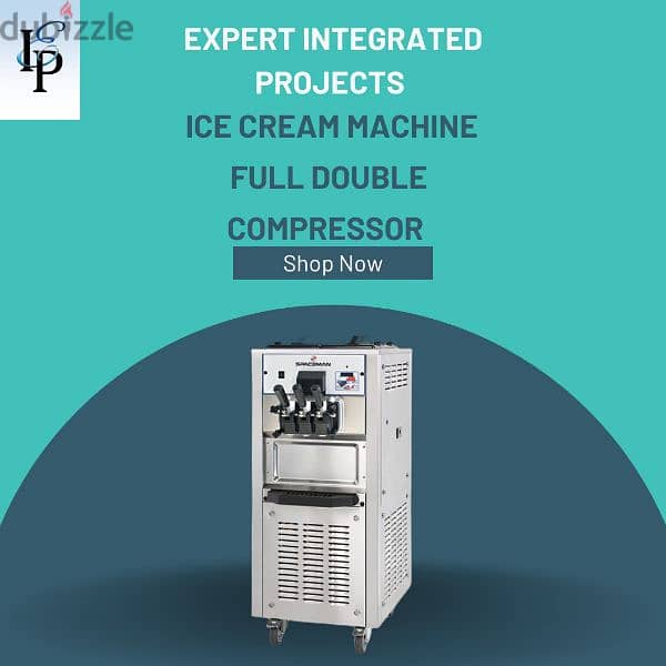 ماكينة ايس كريم ice cream machine 1