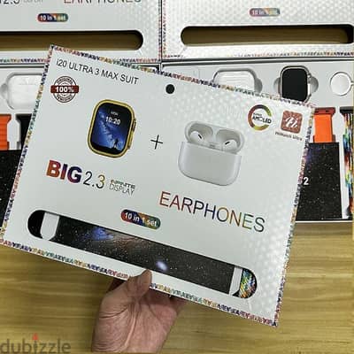 i20 WATCH ULTRA 3 + AIRPODS MEGA OFFER 2in1 ONLY 8 RIALS