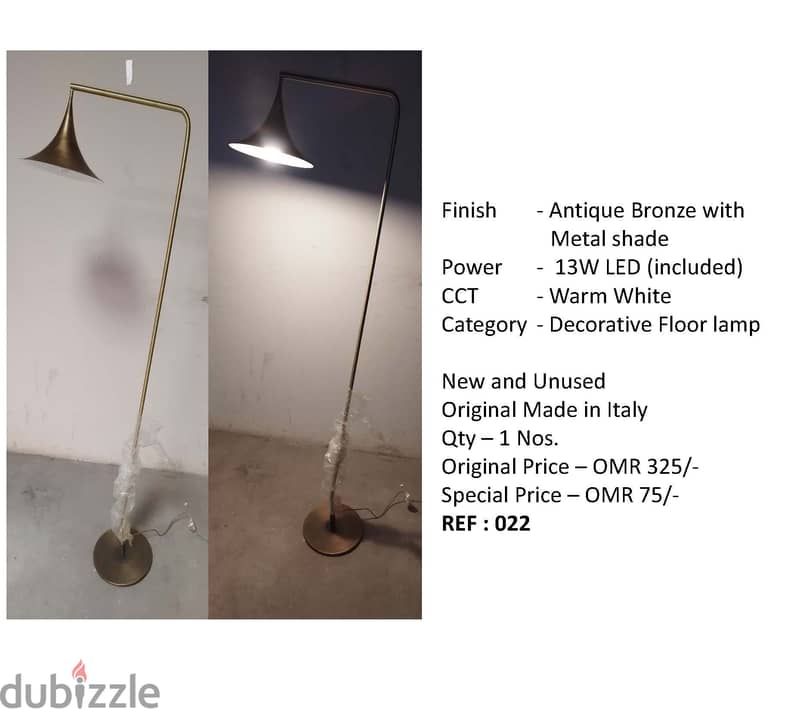 Brand New High Quality Table and Floor Lamps 2