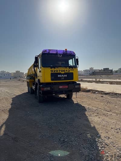 sewerage water tanker truck الشفط مياه مجاري الصرف الصحي