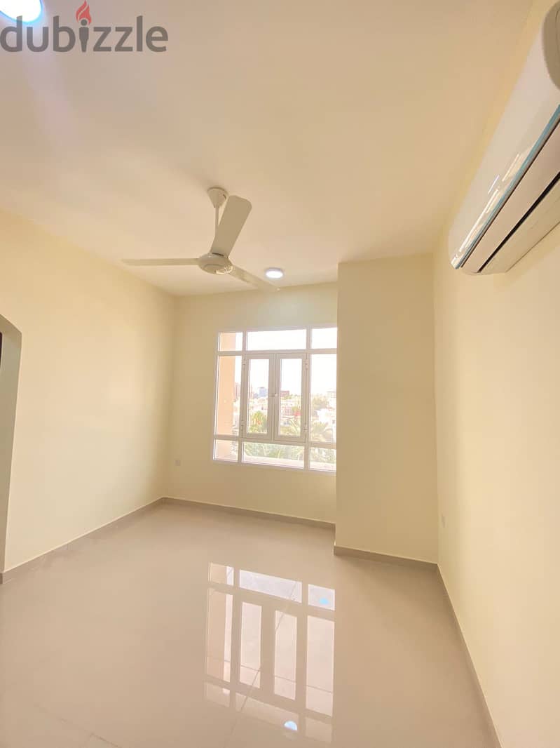 For rent an apartment in AL GHUBRAH consisting of two rooms  for famil 6