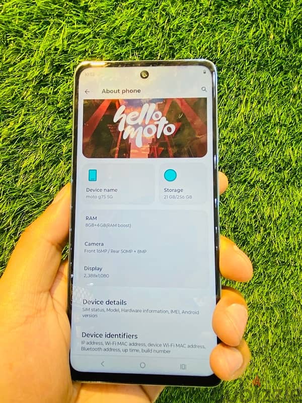 Moto g75 5G 8/256GB 3