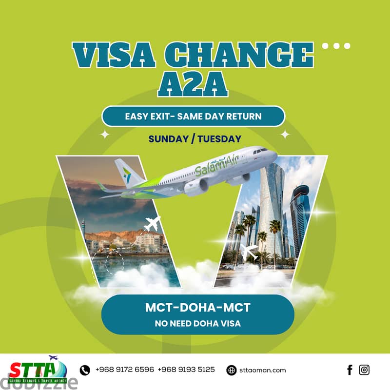 A2A Visa Change available 2