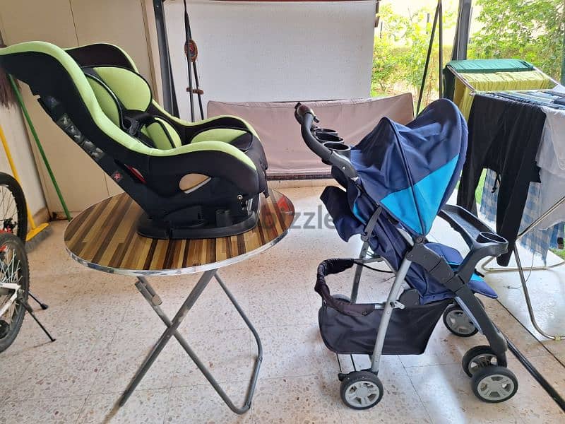 Baby Stroller and Car Seat for sale 0