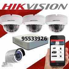 All type of CCTV Camera  Hikvision HD turbo 1080p  Ip camera HD 0