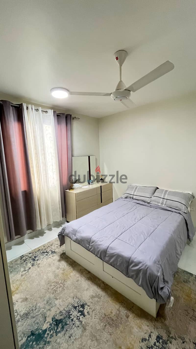 Fully Furnished 2 BHK Aziaba apartment for rent 2