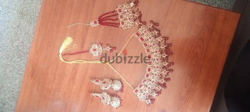 wedding jewelry complete set in 20 riyal only 0