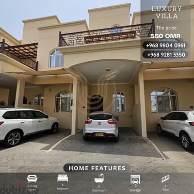 AL QURUM | BEAUTIFUL 5 BR VILLA FOR RENT