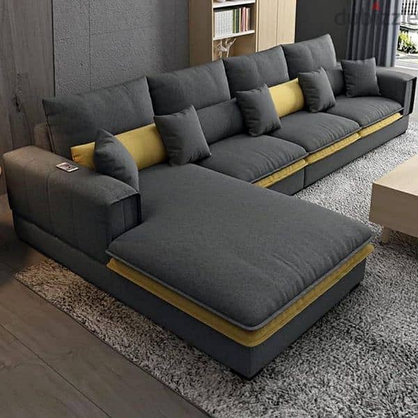 brand new model l shape sofa with bad  for making and ready made 2