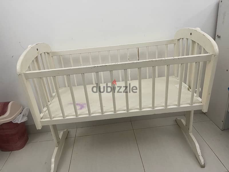 Junior brand baby swings with bed  very good condition 1