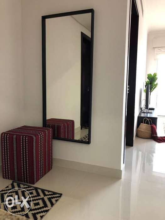 Fully furnished 2 bhk for rent شقة غرفتين في مبنى رمال بوشر للإجار 3