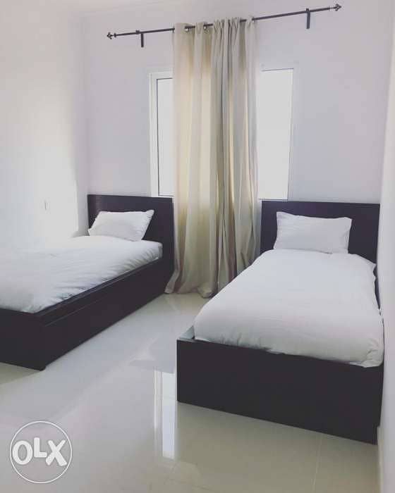 Fully furnished 2 bhk for rent شقة غرفتين في مبنى رمال بوشر للإجار 5