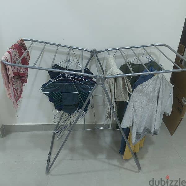 clothes hanging after washing 2